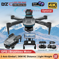 LYZRC L200 PRO MAX 2-Axis Gimbal Camera Drone 4K Professional GPS Brushless 360 Obstacle Avoidance 5G WIFI Foldable Quadcopter