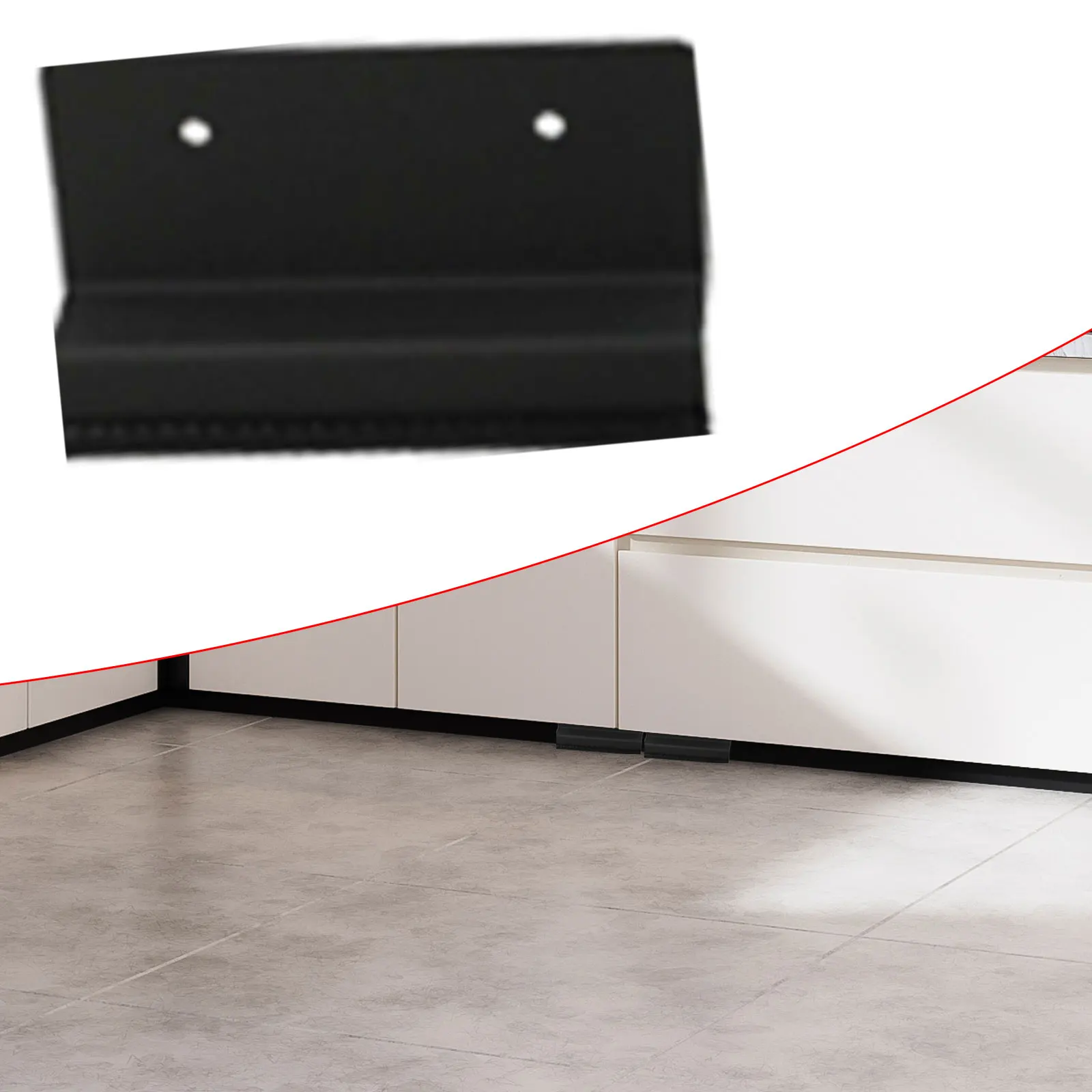 

Ручка ящика шкафа с резиновым краем для безопасности Портативная ручка для ног для шкафов Ручка с ножным управлением для уборки кухни