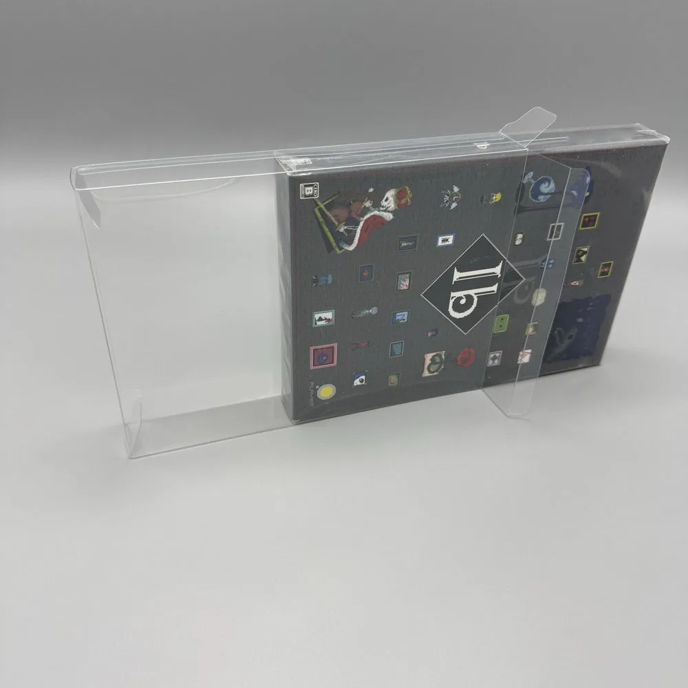 Transparent Game Storage Protection Case for Nintendo Switch/PS5/IB PET Collection Display Box - Clear Protection Case