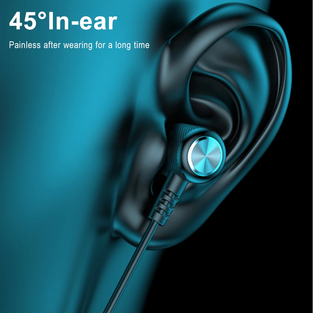 Wireless Headphones Bluetooth 5.0 Neckband Earphones Magnetic Sports Waterproof TWS Noise Cancelling Headset Earbuds With Mic