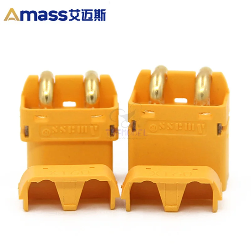 AMASS XT60PW PCB Power Connector XT60 Recumbent Board Circuit Board Plug For RC Accessories