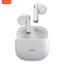 audifonos bluetooth inalambrico QERE E28, TWS con audífonos bluetooth 5,3, auriculares bluetooth inalámbricos HD, HIFI, controlador de 13mm, auricular impermeable para juegos de baja latencia