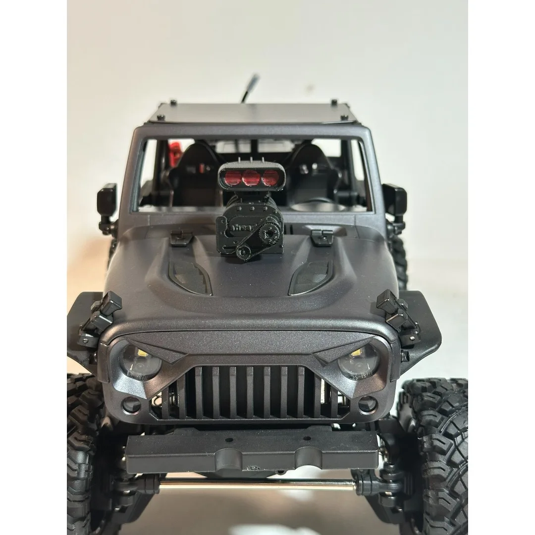 1/12 RC Off Road Car DIY Simulated Hood Air Intake Custom Model Number For MJX H12Y Decorative Styling Decor Upgrade Mod Parts