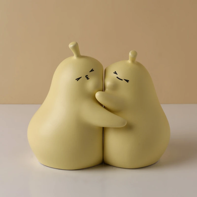 Креативное украшение «никогда не разделяет грушу», украшение для дома, милый подарок для книжного магазина «Жемчужина»
