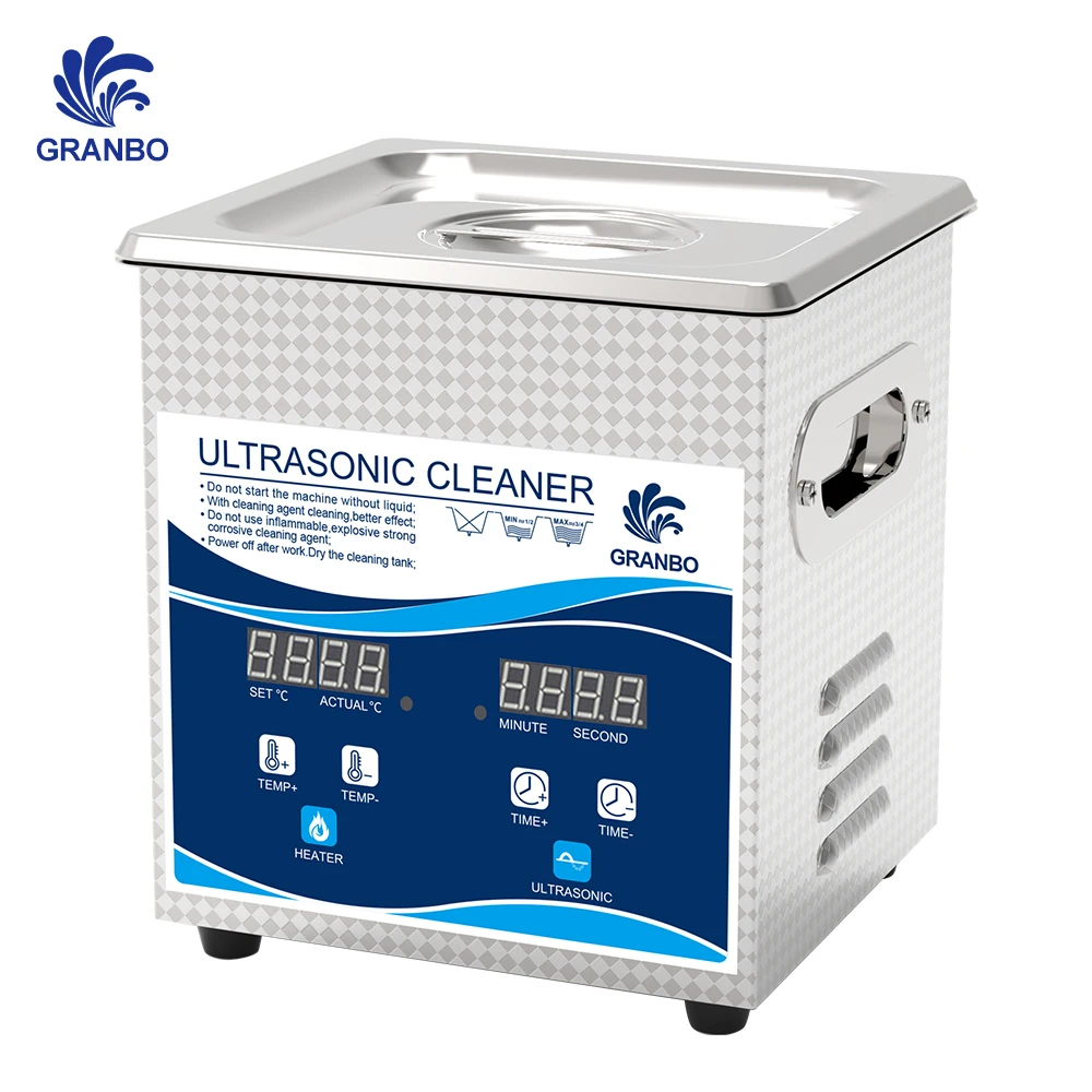 Digital Ultrasonic Cleaner 1.3L Timer Heater Degas 120W 220V 110V Household Washer Jewelry Nails Glasses Spark Plug Injectors