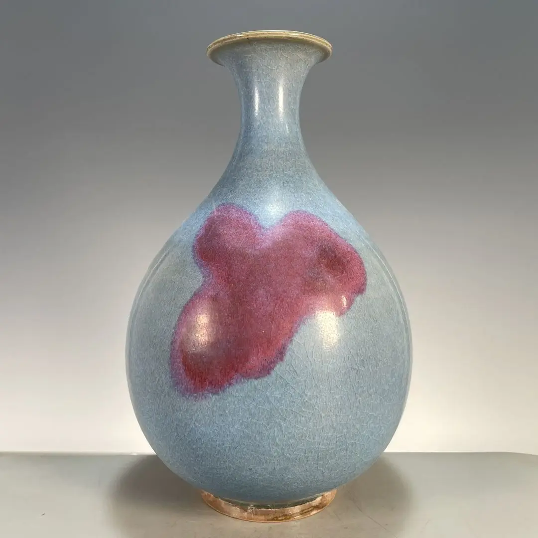 Jun Ware Flambé Kiln Glaze Porcelain Yuhuchun Imperial Reward Shangping Vase
