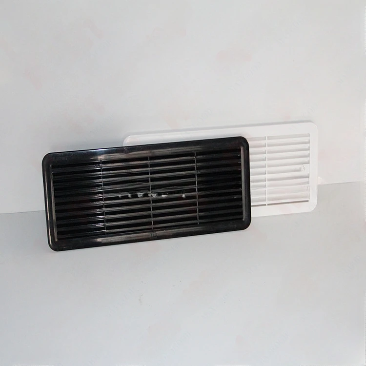 

Manufacturer supply RV accessories ABS grille vent, refrigerator bathroom row trend with insect-proof gauze