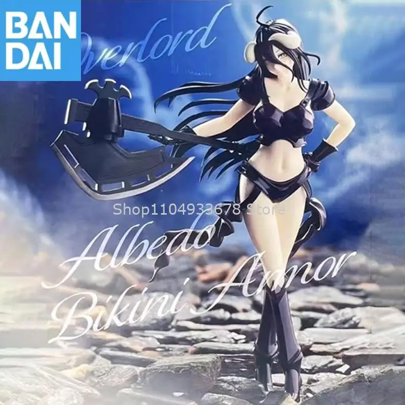 

In Stock Original Genuine Bandai Namco Banpresto Overlord Albedo Bikini Armor Ver Pvc Anime Figure Model Collector Figurine Toys