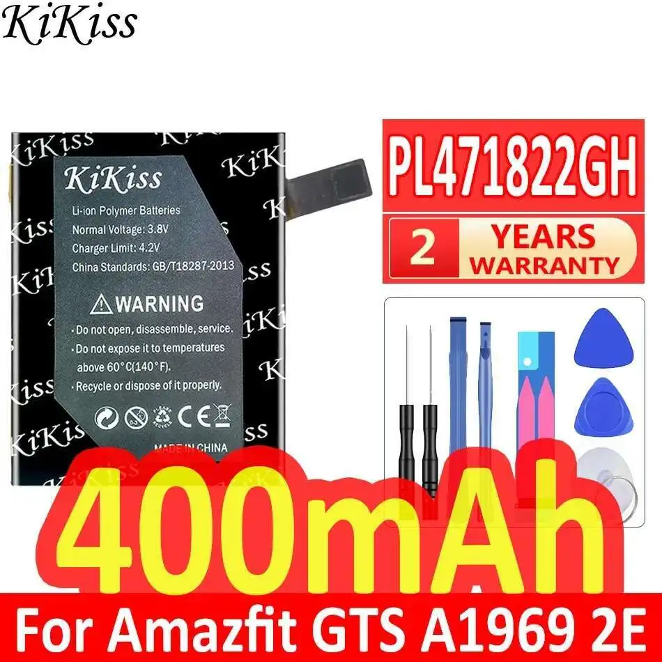 Smartwatch Battery PL471822GH A1969 With Wires 400mAh For Huami Amazfit Gts A1969 2E A2021EVE PL471822GH