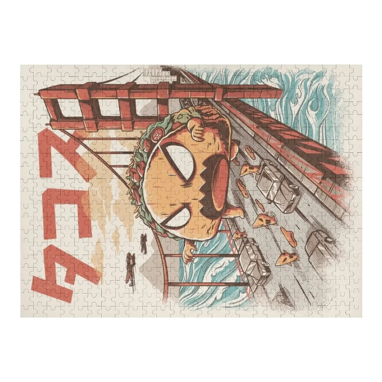 

Пазл Takaiju, деревянный декор, картины, персонализированный подарочный пазл