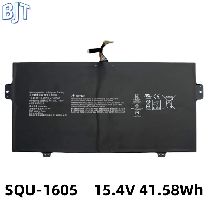 

15.4V 41.58Wh 2700mAh SQU-1605 Laptop battery For Acer Swift 7 SF713-51 SF713-51-M6EZ Spin 7 SP714-51 SP714-51-7Y75 41CP3/67/129