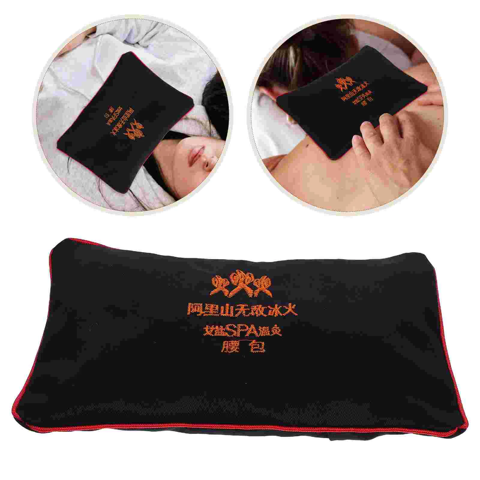 

Coarse Salt Hot Compress Pack Reusable Heating Pad Relaxing Neck Warmer Microwavable Waist Household