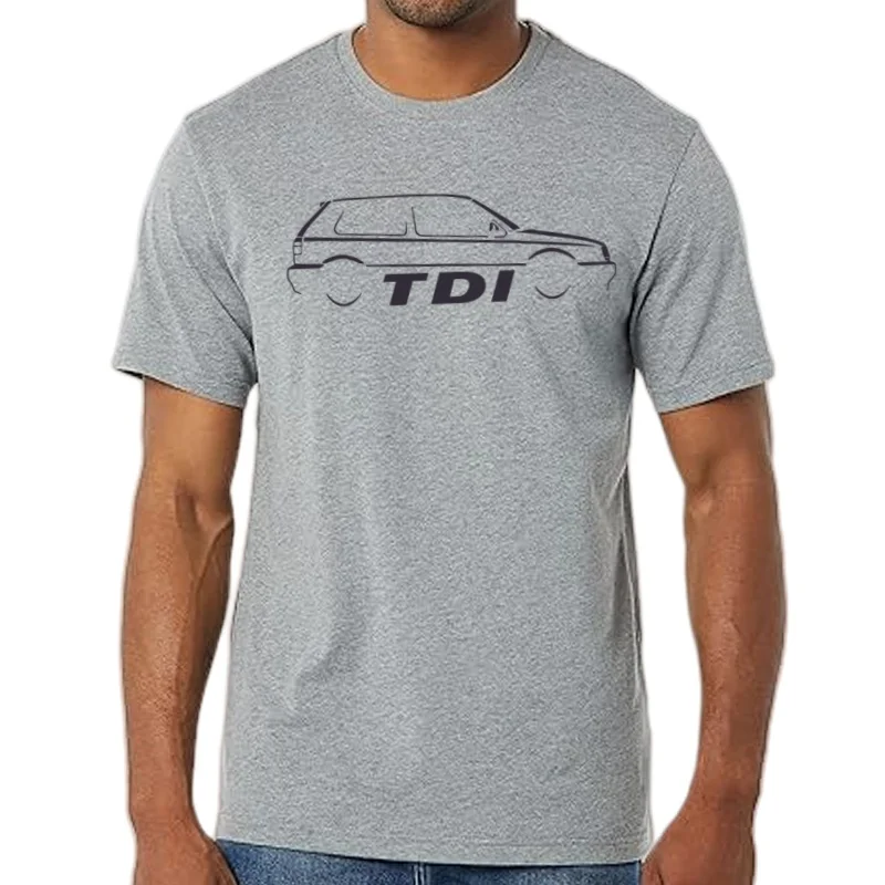 T-SHIRT classique  coton, inspiré de la marque GOLFS TDI MK 3, à la mode, offre spéciale, 100%