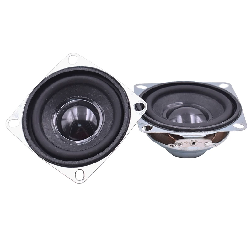 2pcs 2 Inch 52MM Audio Full Range Speakers Unit 4 Ohm 5W Neodymium Magnet Bluetooth Multimedia Loudspeaker For Home Theater