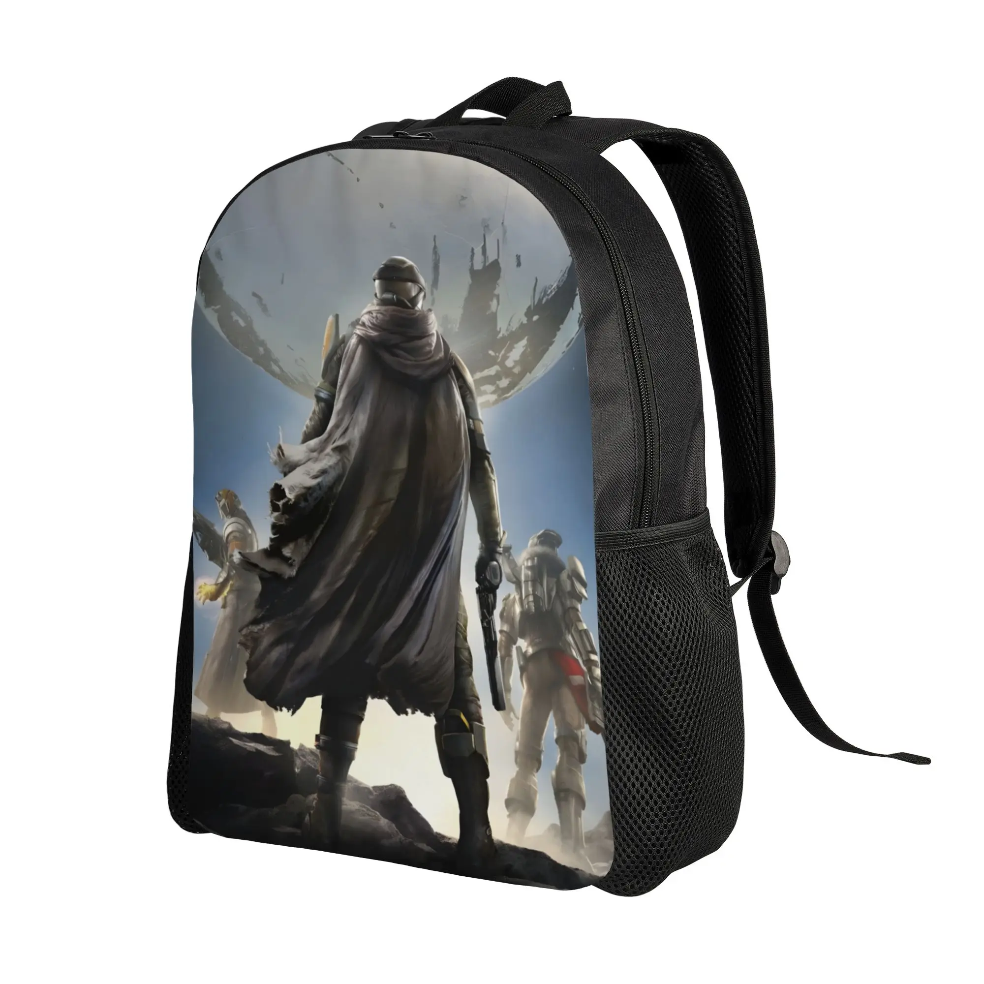 1Piece Space Warrior New School Year Storage Bag Destinies Sci-Fi Game Fan Office Staff   Backpack