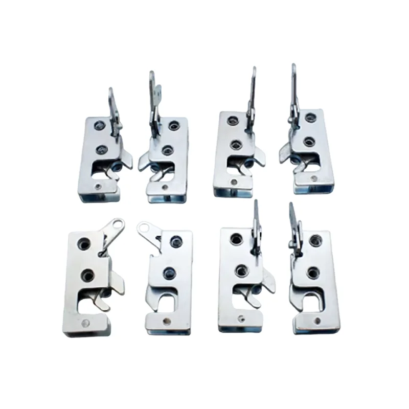 2pcs Industrial Electrical Automotive Toolbox And Electromechanical Hardware Lock Iron Galvanized Concealed Lock Buckle