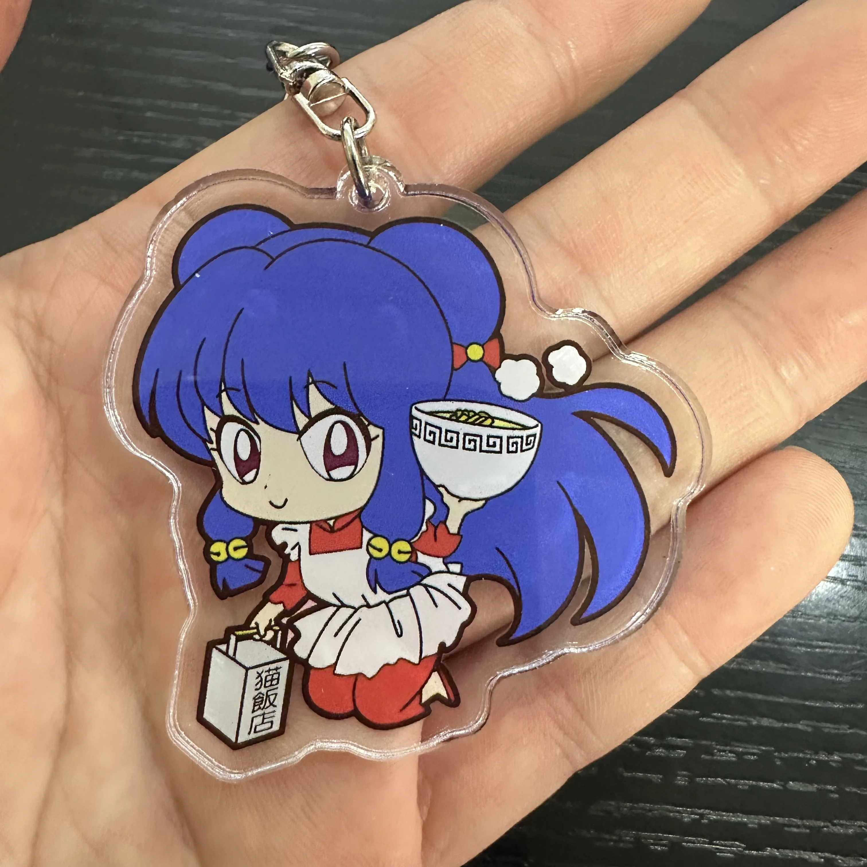 Anime Ranma Nibun no Ichi Figures Ranma Tendou Akane Cosplay Acrylic Key Chains Cute Cartoon Bag Accessories Fans Xmas Gifts