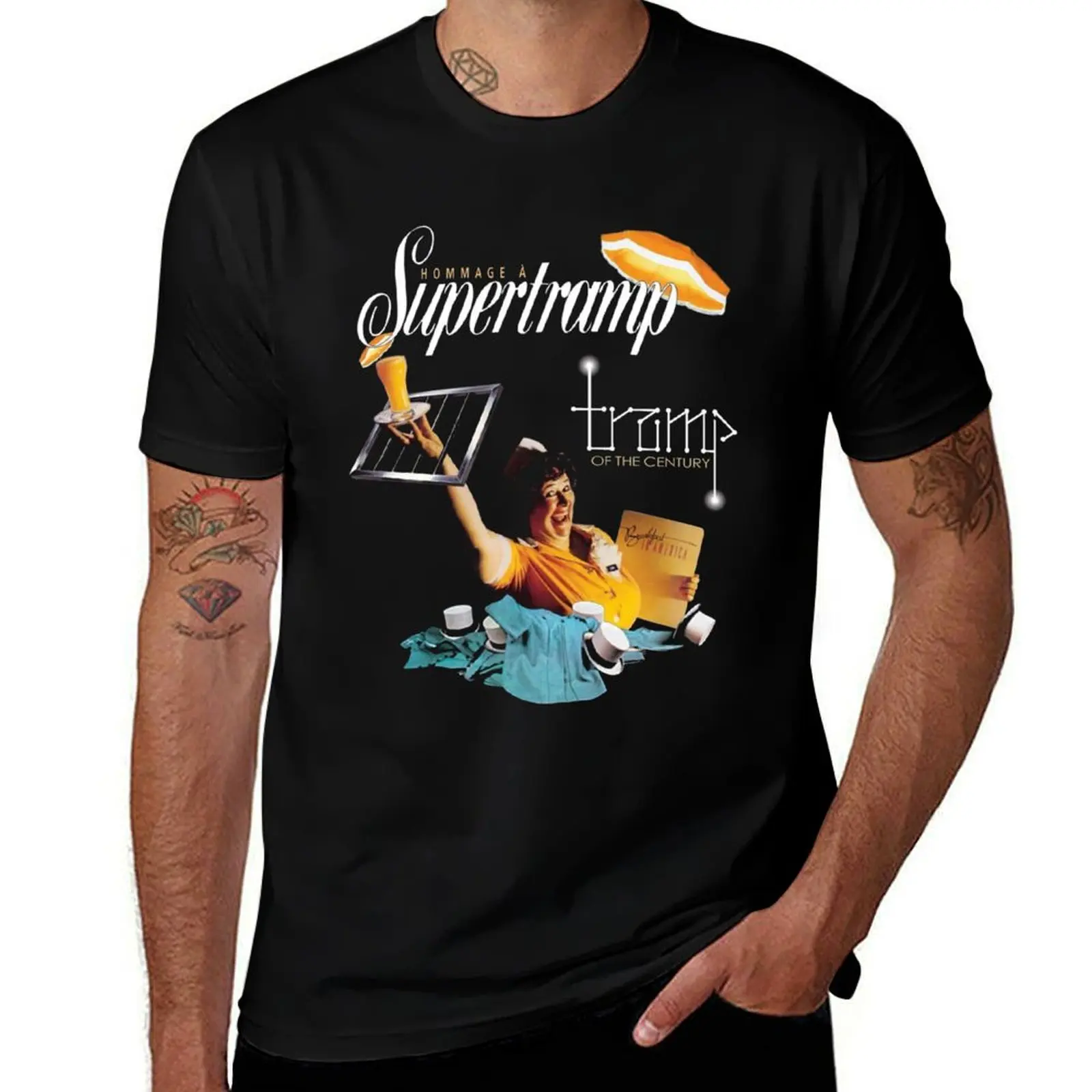 

Funny Music Supertramp Design T-Shirt anime t shirts oversize t shirt for man 100 percent cotton cotton t shirt man T-Shirt