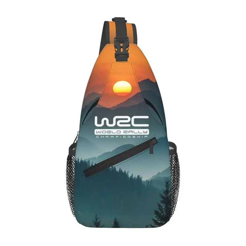 

WRC Sling Chest Crossbody Bag Men Cool Racing Car Game Shoulder Backpack for Traveling