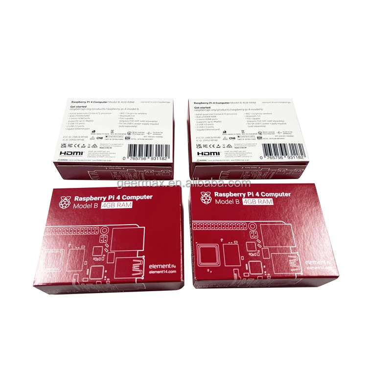 1.5GHz RASPBERRY PI 4 MODEL B 4GB SDRAM Raspberry Pi 4B/4GB pi 3 b+