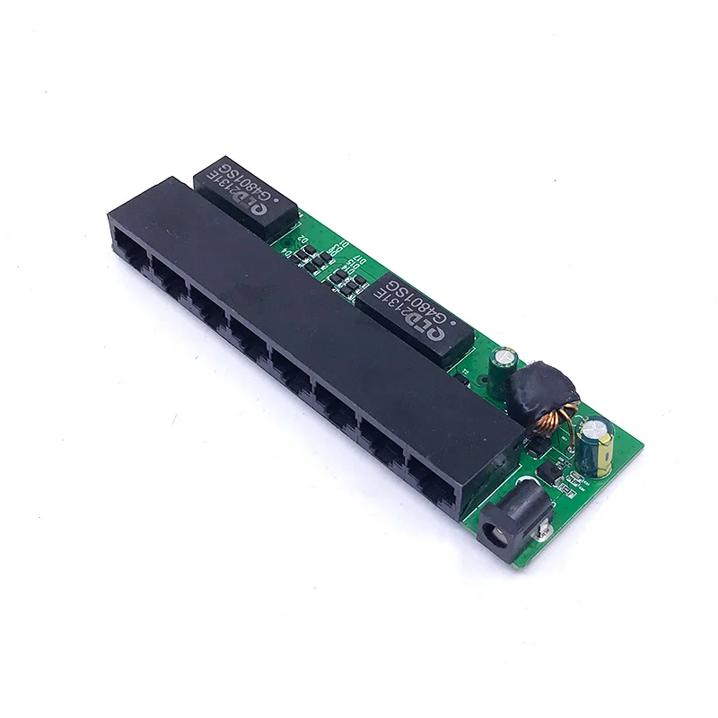 Module de commutation Ethernet, 8 Ports, 10/100M, carte PCBA, OEM, détection automatique, carte mère