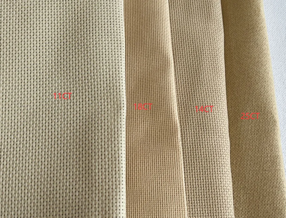 40x40cm 18ct 14ct 11ct Aida panno punto croce tessuto tela fai da te artigianato forniture cuciture ricamo artigianato lino aida