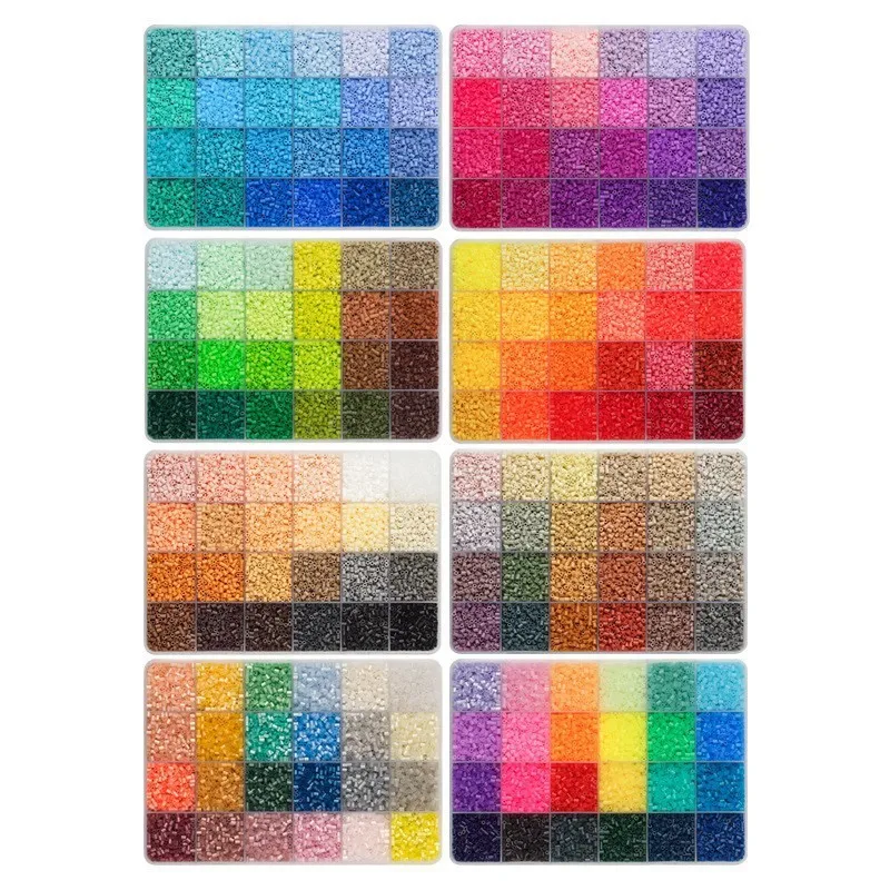2.6mm Bulk Pink Color Series Perler Beads Refill Pack - 1000/5000pcs Fusible DIY Art Craft Fuse Beads for Mosaic Puzzle Kits