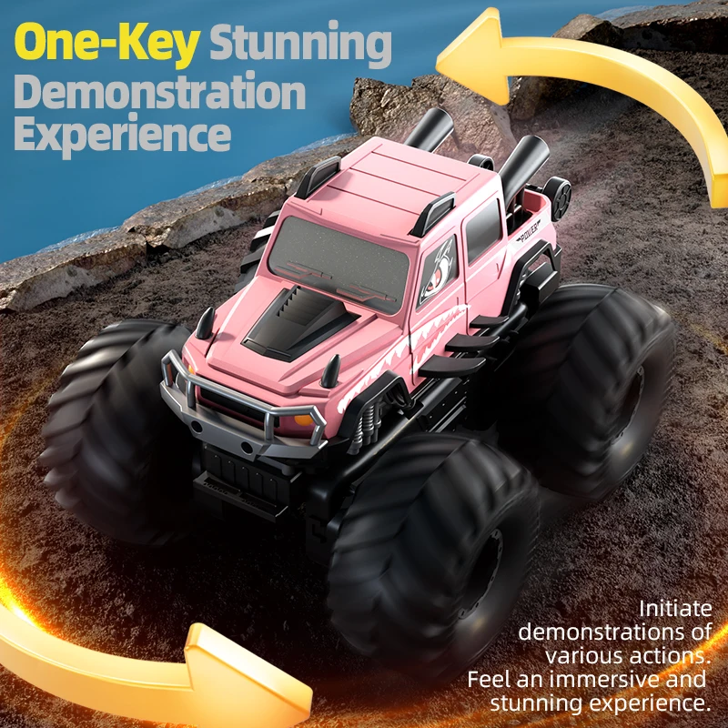 JJRC Q215 4WD 2.4G RC auto - amfibisch / terrein, waterdichte robuuste monstertruck, speelgoed met afstandsbediening voor kinderen