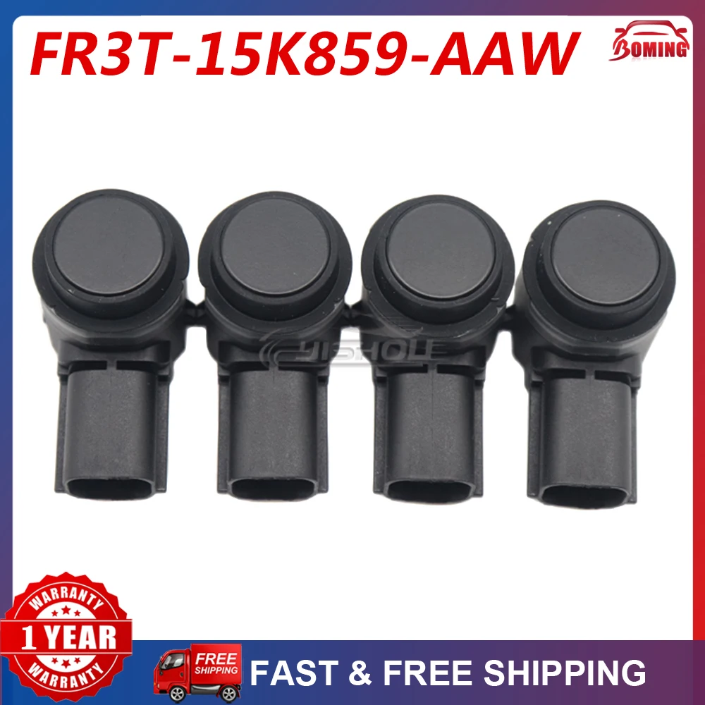 4X FR3T-15K859-AAW PDC Parking Sensor EM2Z-15K859-AA For Ford Edge Expedition Explorer Focus Fusion For Lincoln Mkx Mkz Nautilus