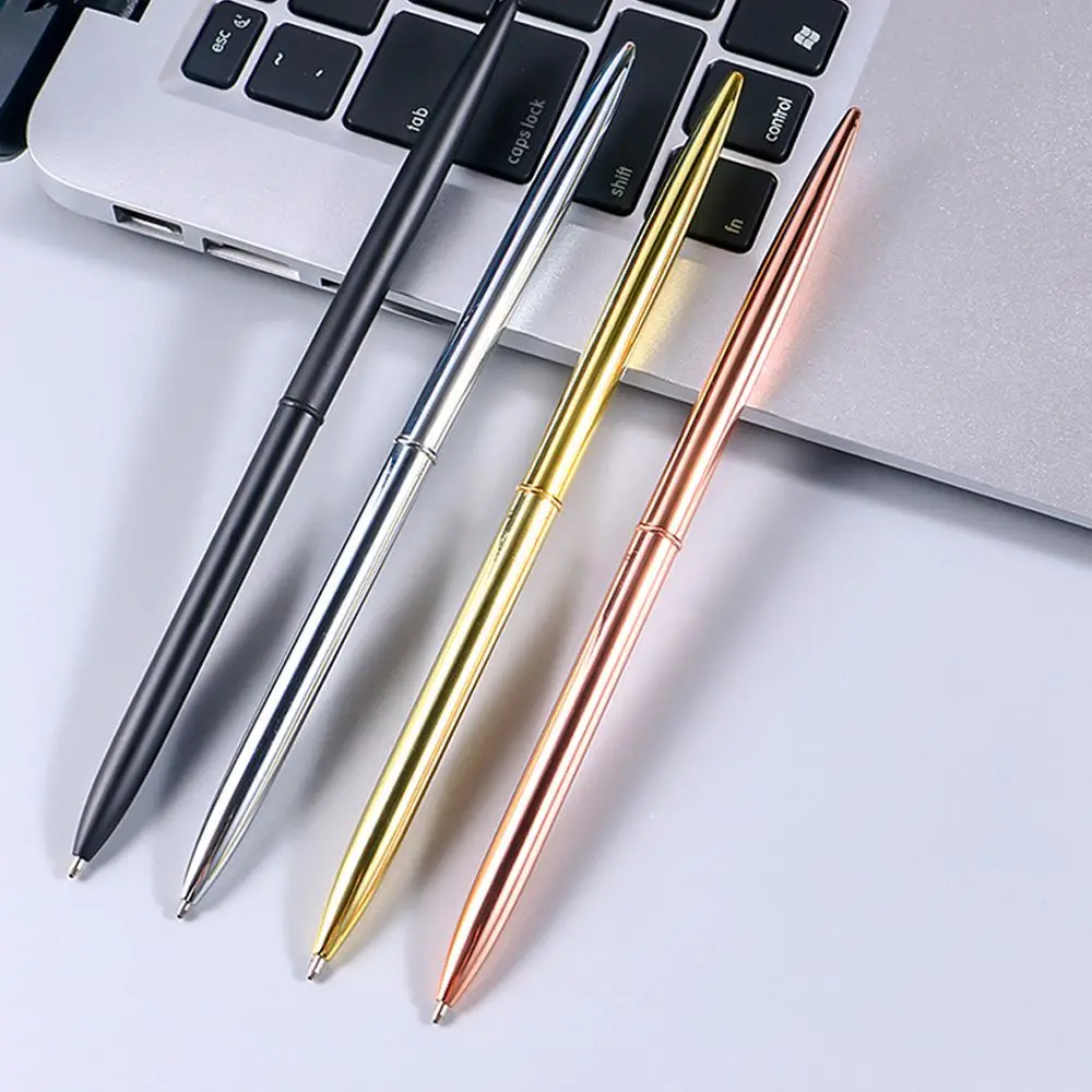 New 1.0 mm Black Inks Ballpoint Pens Stationery School Writing