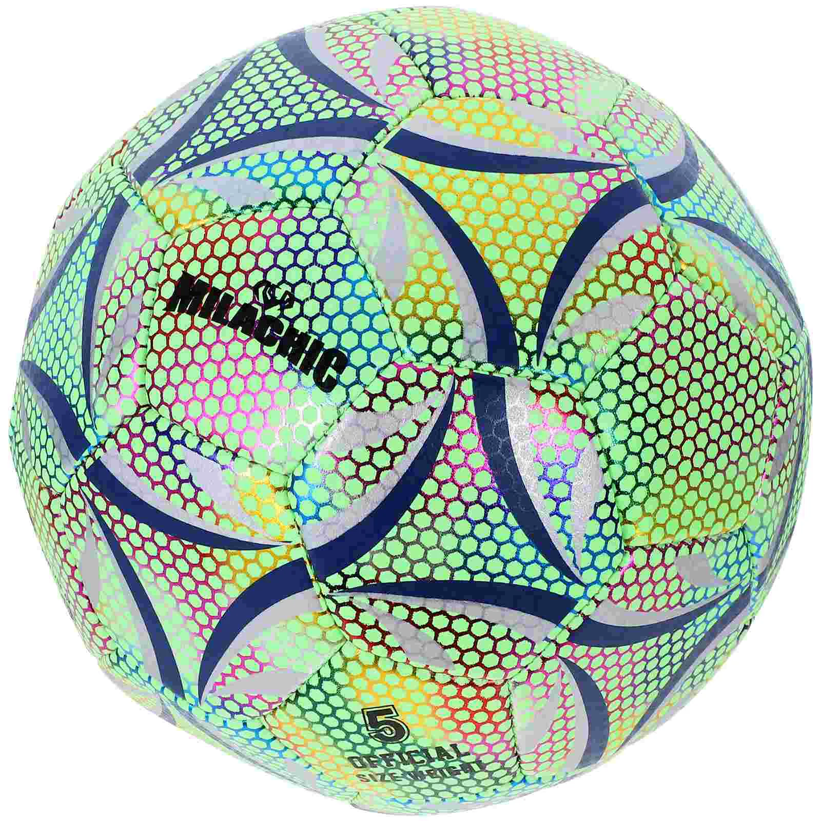 Footballs Light Reflect Boy Luminous Green Creative Gift Indoor Training Soccer Baby