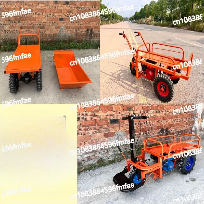 Electric agricultural diesel gasoline climbing orchard transportation electric tricycle