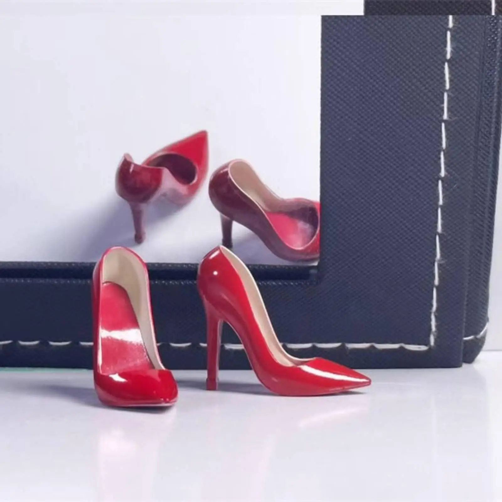 1/6 scale pumps, metal heel figures, high heels, handmade for model makers