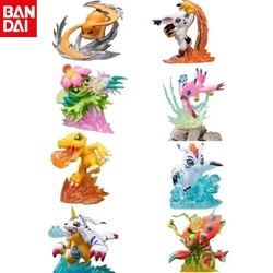 Genuine BANDAI Digimon Adventure Agumon Gomamon Tailmon Piyomon Tentomon Patamon Anime Figures Action Figure Kids Brinquedos