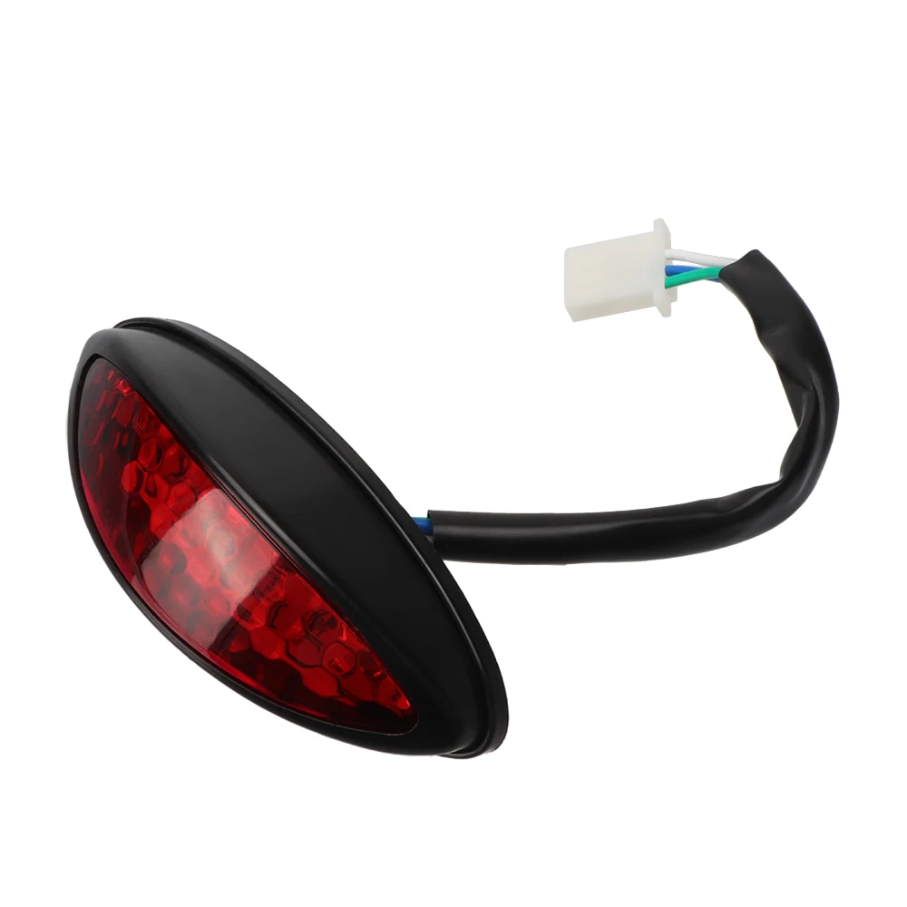 Motorcycle Rear Tail Stop Red Light Lamp Dirt Taillight Rear Lamp Braking Light Auto Accessories Motorcycle Decorative Lamp