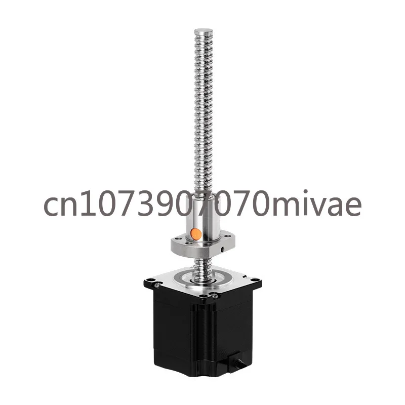 Guangdong Kaifu 57mm Ball Screw Stepper Motor Large Thrust Linear Stepper Motor Flange Size 57mm