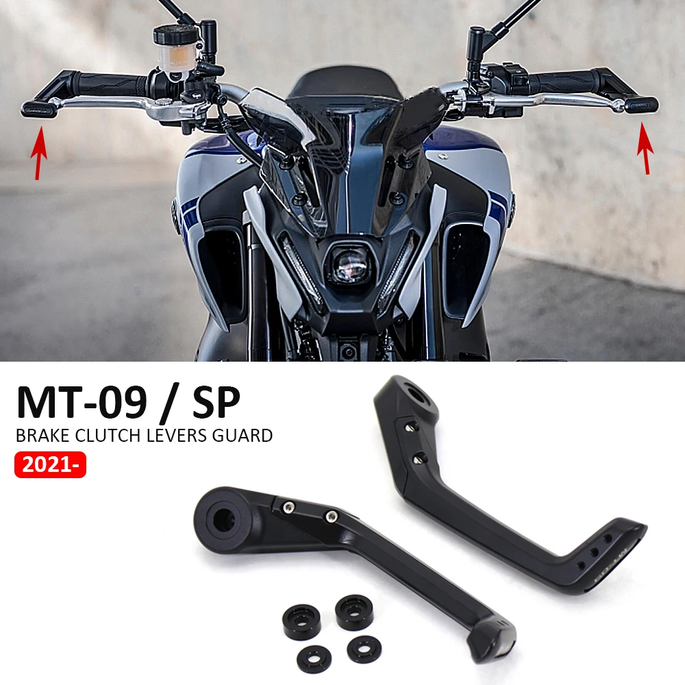 

For Yamaha MT09 MT 09 MT-09 SP mt09 2021 2022 2023 Motorcycle Brake Clutch Levers Guard Handlebar Hand Grips CNC Protection Rod