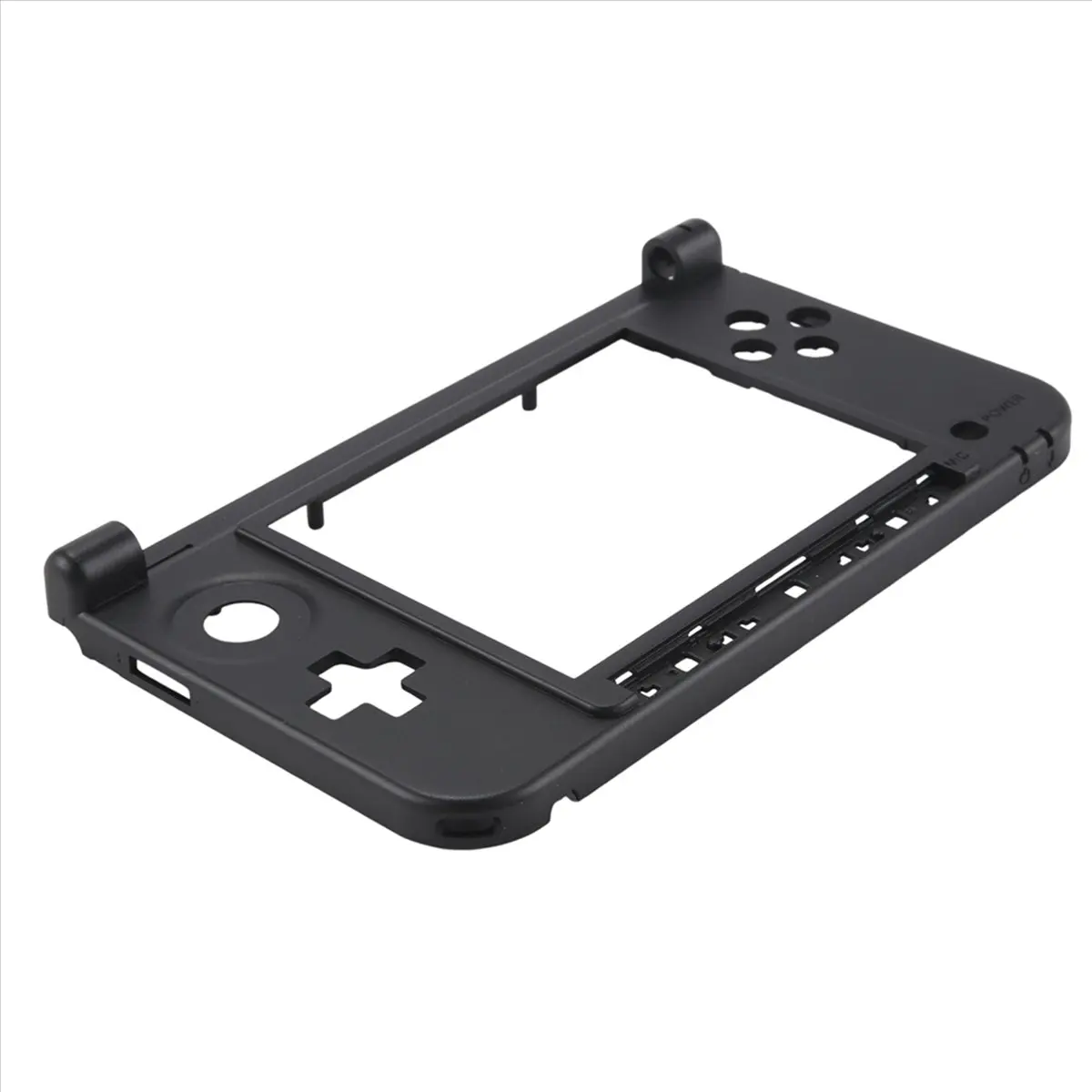 A72Z Middle Frame Replacement Housing Cover Case Bottom Console Cover for Xl/Ll Game Console Case Black