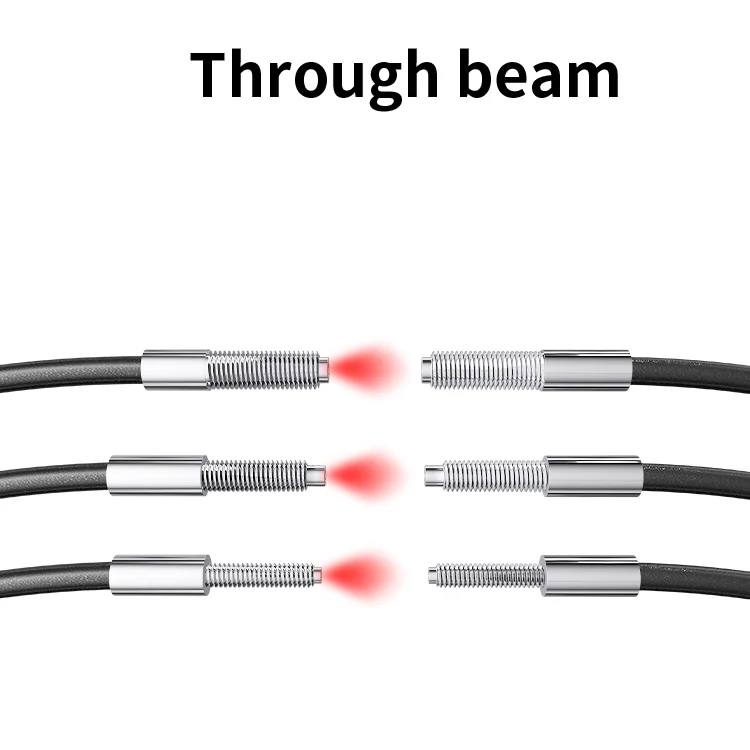 200 Degrees Induction Through Beam Amplifier High Temperature Resistance Optical Fiber Sensor