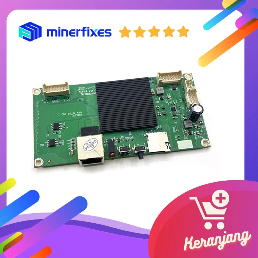 

Whatsminer Hydro control board CB6 V5 Whatsminer Hydro Water cooling M33 M53 M63 M63S control board CB6_V5 V1.0 Motherboard