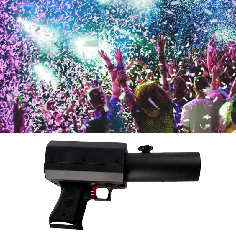 

Color Paper Blower Machine Large Confetti Cannon Stage Atmosphere Wedding Event Confetti for DJ Disco Wedding Party Club