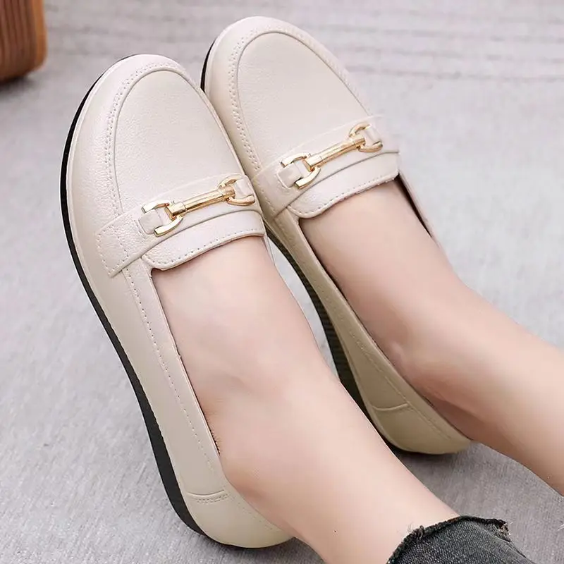 New Women's Summer Shallow Rain Shoes Soft Sole Non Slip Waterproof Low Heel Waterproof Slip-On Work Shoes Water Shoes