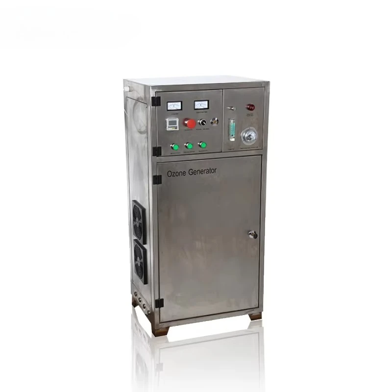 50G Industrial Water Treatment Ozone Generator Kit Adjustable Quartz Ozone Glass Tube/Corona Discharge Ozone Generator