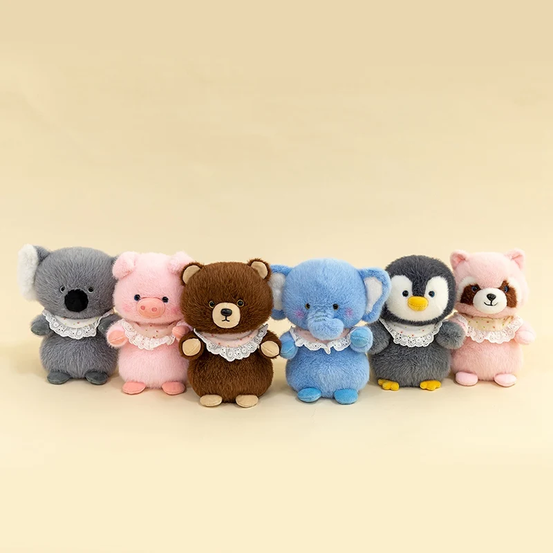 

Penguin Elephant Plush Stuffed Toys Forest Animal Desktop Car Ornament Decompression Doll Birthday Gift For Kids Friends