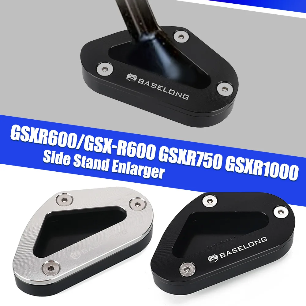 

Accessories Kickstand Foot Side Stand Extension Pad For Suzuki GSXR600/GSX-R600 GSXR750 GSXR1000 2011-2022 2023 2024 Motorcycle