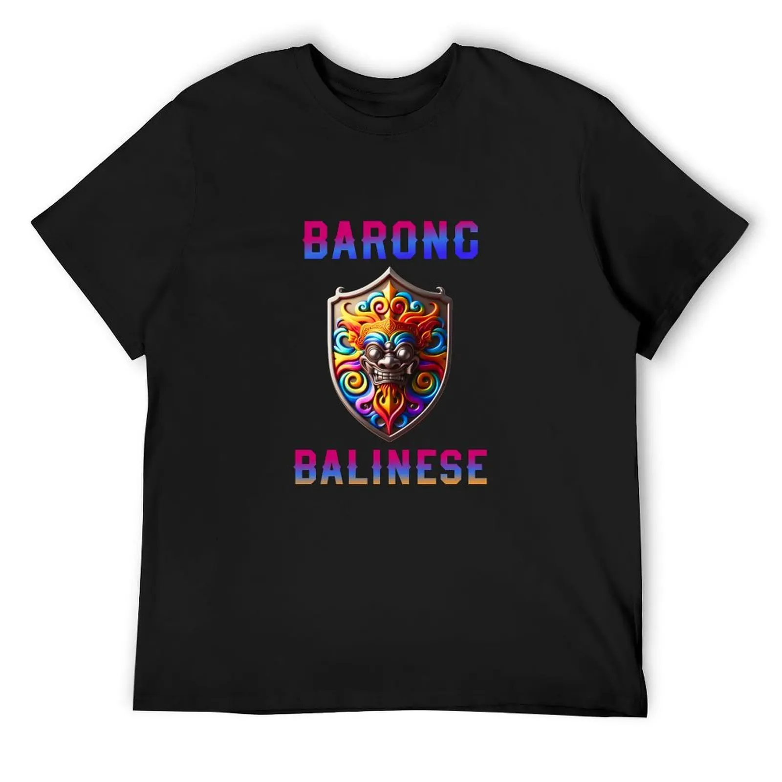 Barong balinese T-Shirt custom t shirt man t shirt custom shirt men workout