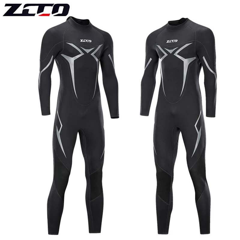 

3mm Neoprene Wetsuits Full Body Scuba Diving Suit Snorkeling Surfing Swimming Long Sleeve Keep Warm Water Surf Wetsuits