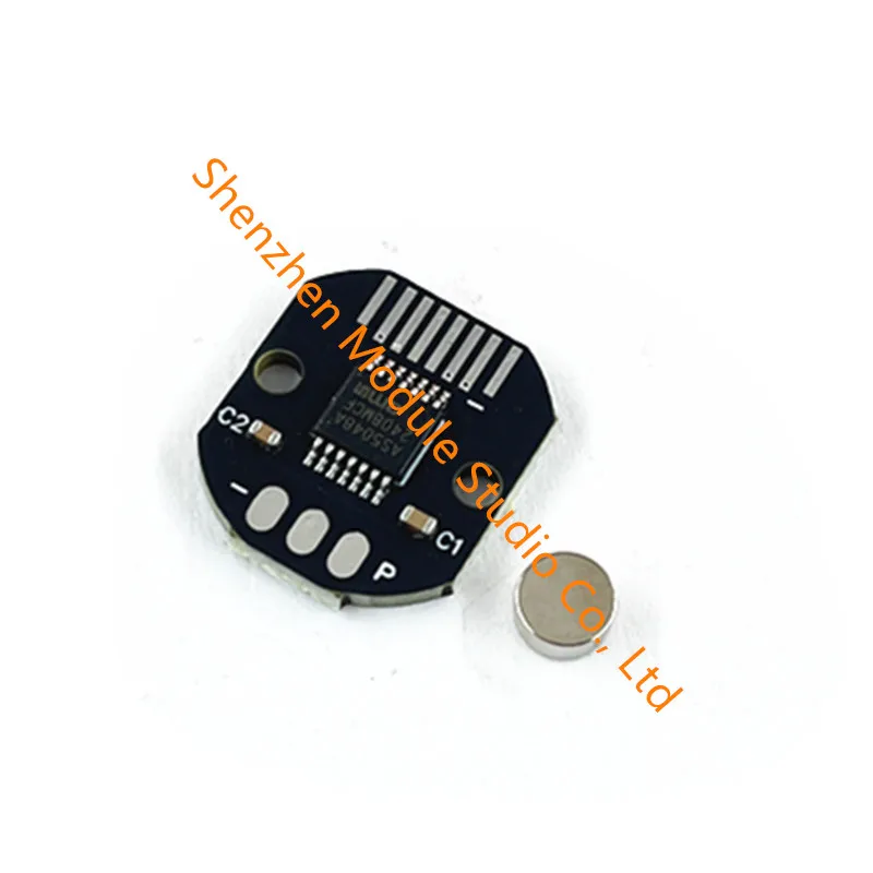 Zestaw enkodera magnetycznego AS5048A z interfejsem PWM i SPI, 14-bitowy moduł czujnika kąta z wykorzystaniem indukcji magnetycznej o wysokiej precyzji do pomiaru kąta. — zdjęcie produktu 3