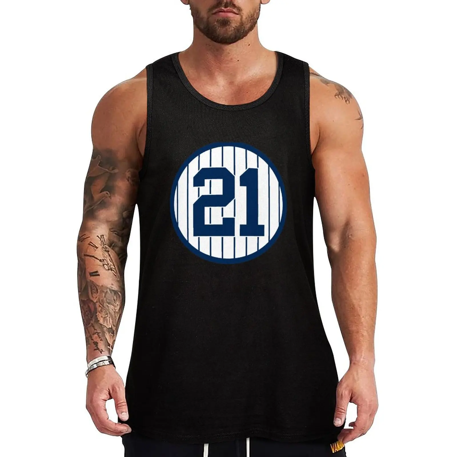 

Paul O'Neill #21 Jersey Number Tank Top Short sleeve tops Men's gym articles basketball clothing