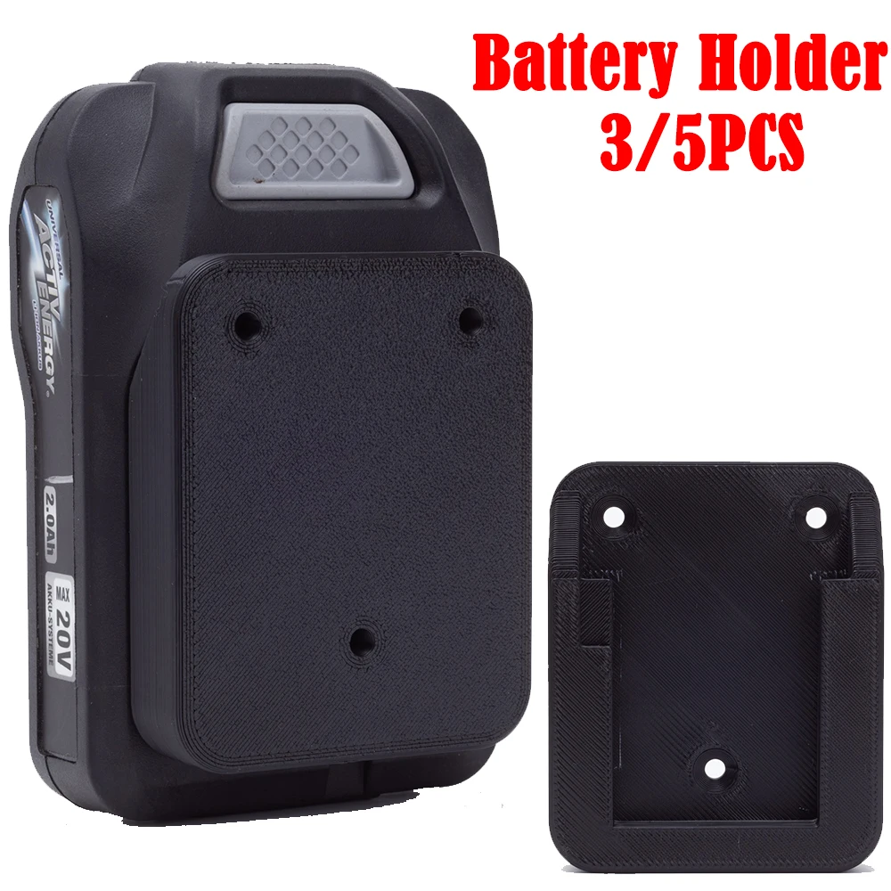 

3/5PCS For Aldi Ferrex Activ Energy 20V Series Battery Wall Dock Holder Stand Battery Holder ( Battery not included)